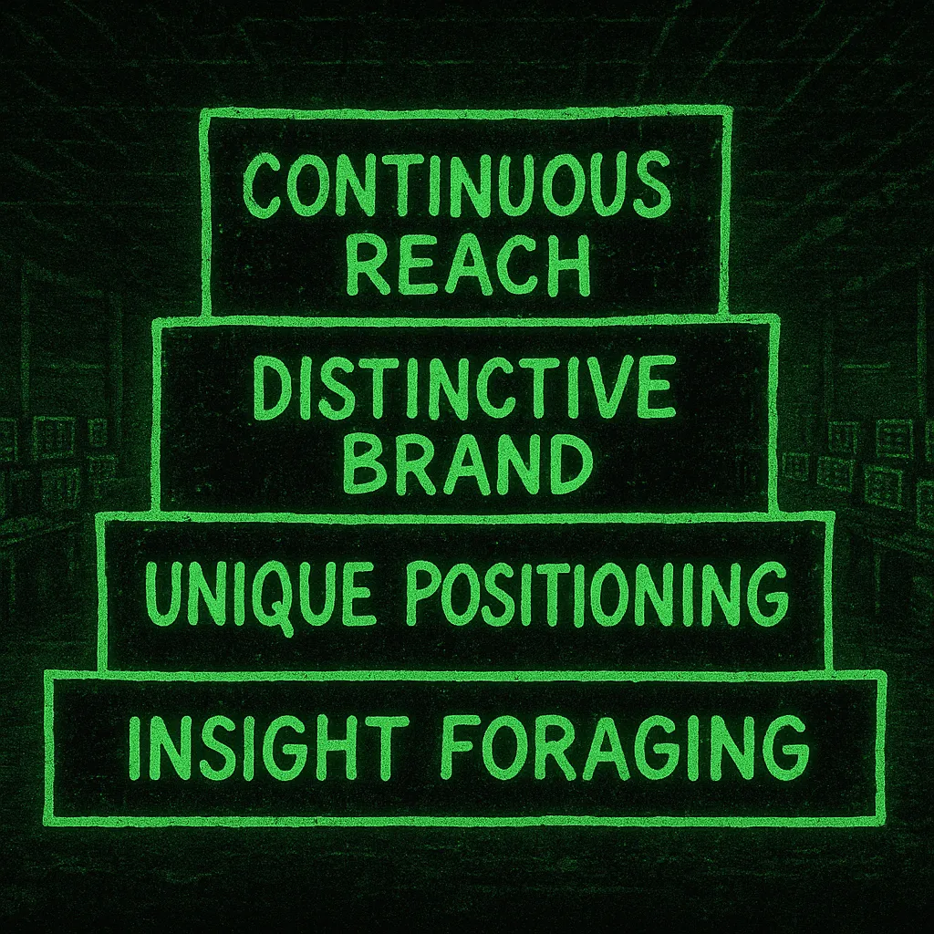 STFO four-stage methodology overview applied to the Ahrefs Podcast analysis