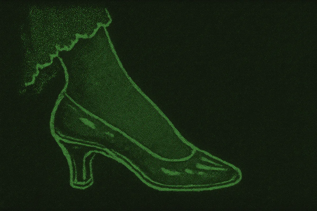 Cinderella's glass slipper moment, representing the podcast's positioning fit