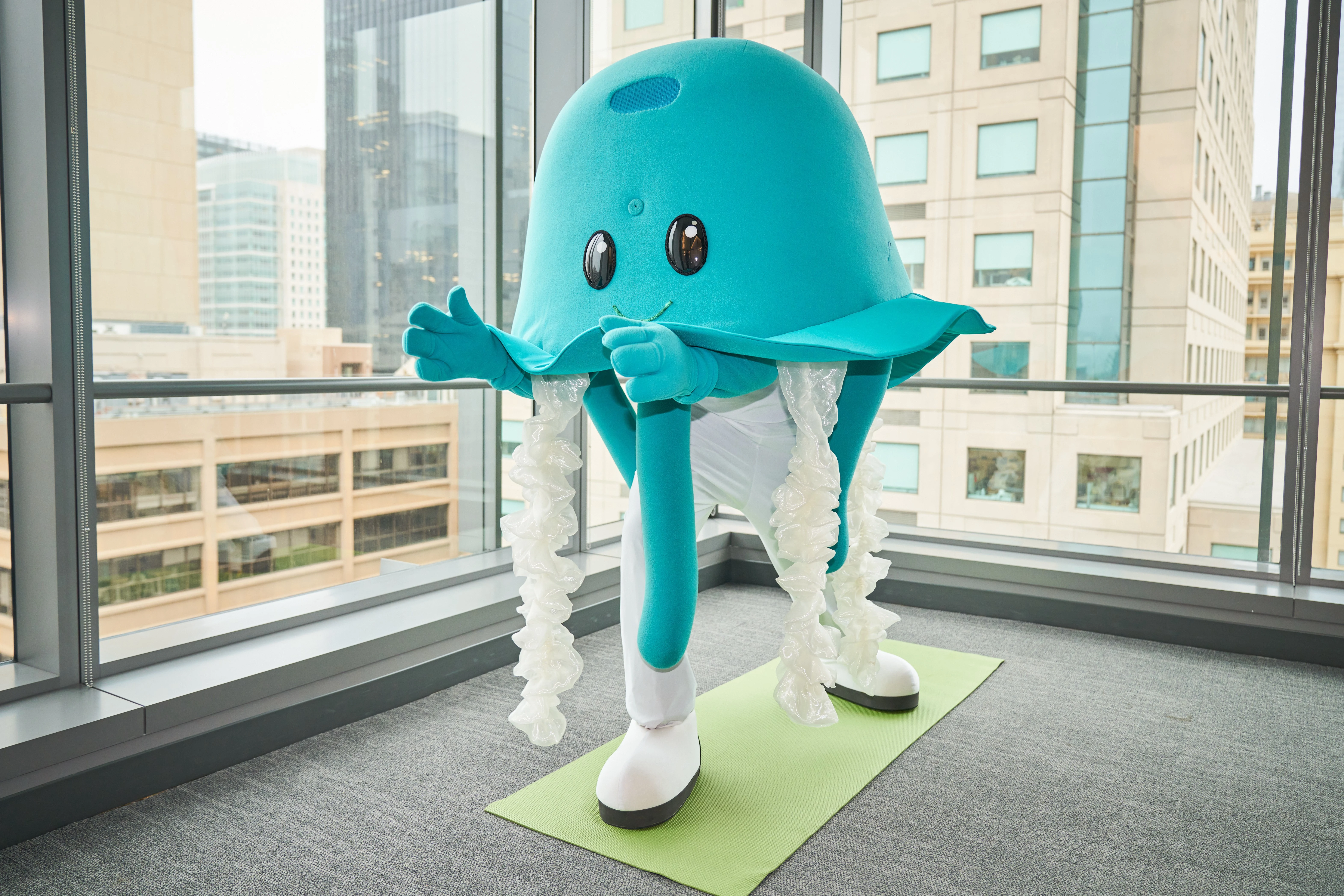 Benchling mascot: Benchling Jellyfish