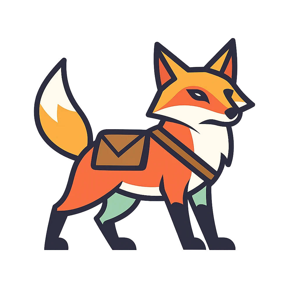 Foxymail mascot: Foxymail Fox
