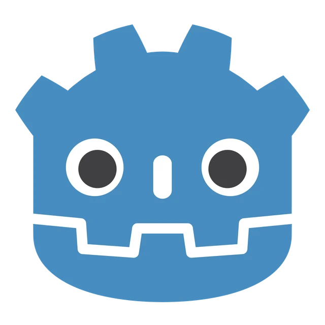 Godot Engine mascot: Godot robot (community "Gobot"); Godette (anime-style fan character)