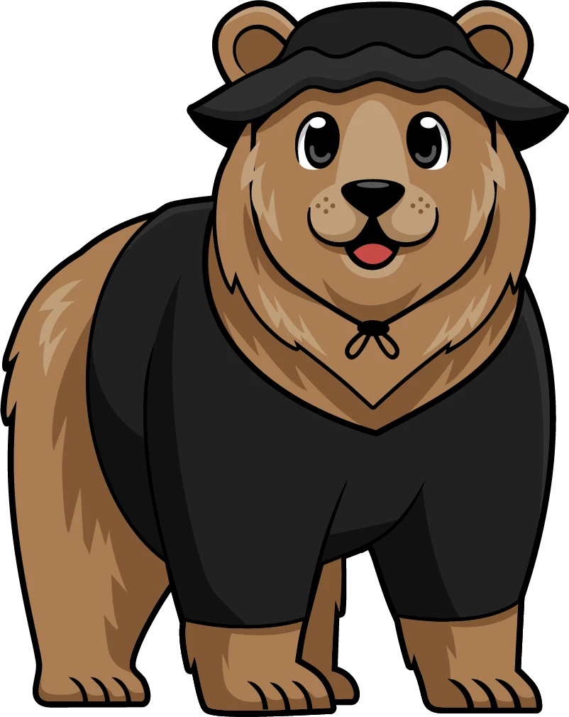 KEDA (CNCF) mascot: Keddy the Kodiak Bear