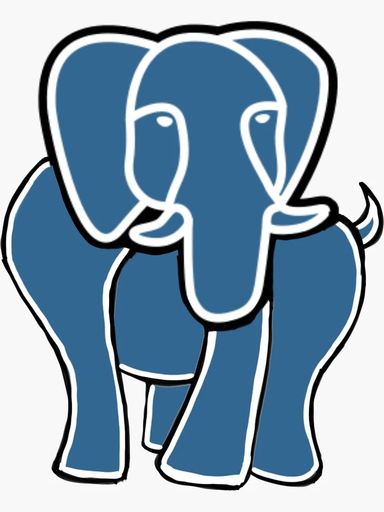 PostgreSQL mascot: Slonik