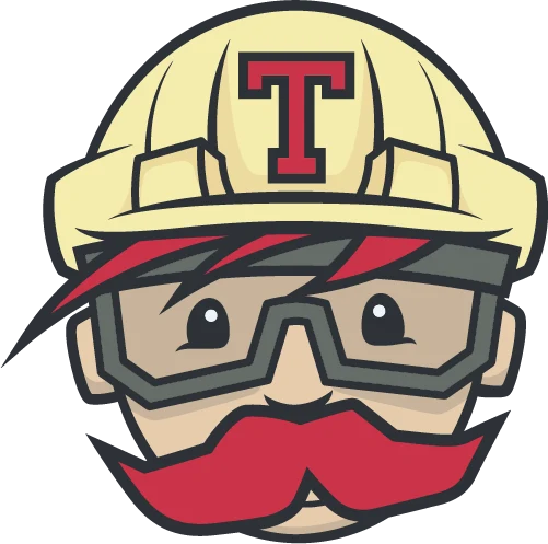 Travis CI mascot: Travis (unofficial; the construction-worker mascot)