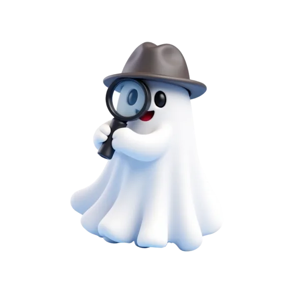 Ghosty, Vector's ghost mascot.