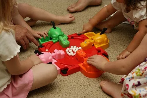 There are 13 positioning principles that can be illustrated from Hungry Hungry Hippos